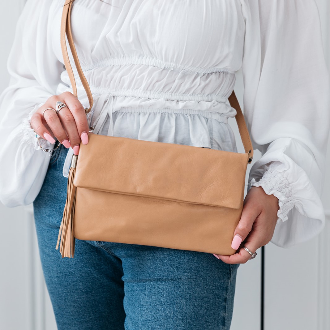 fold clutch bag