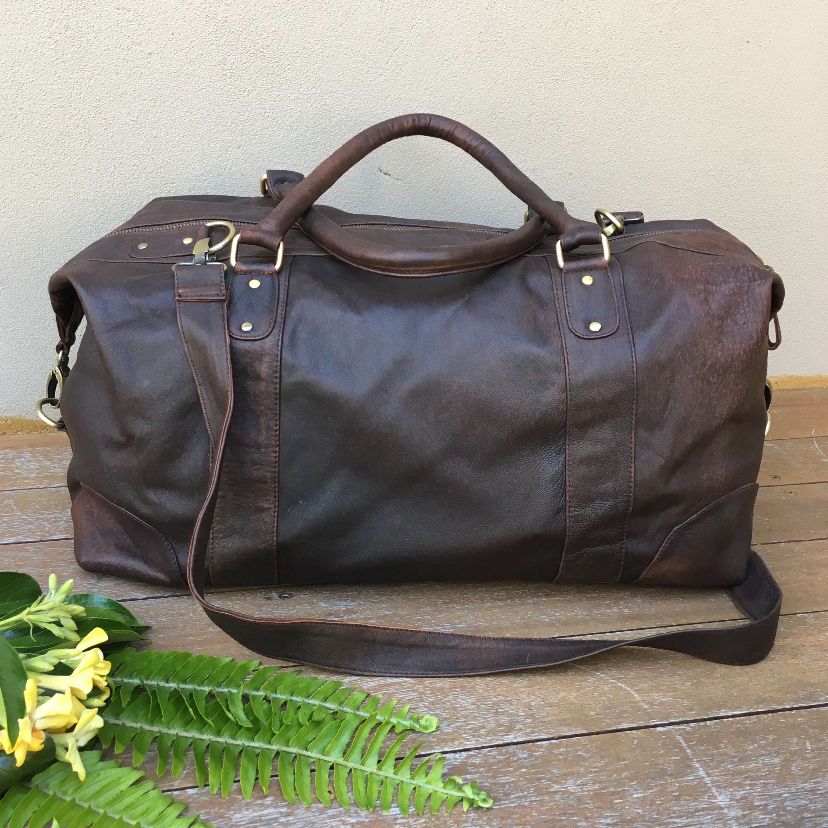 VINTAGE TRAVEL BAG Shoe Shu